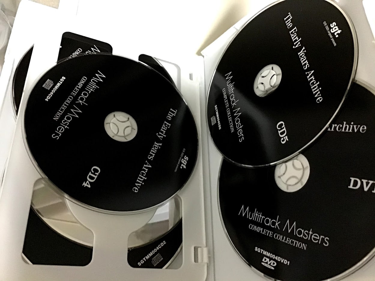 The Beatles The Early Years Archive Multitrack Masters 5 CD 1 DVD Set