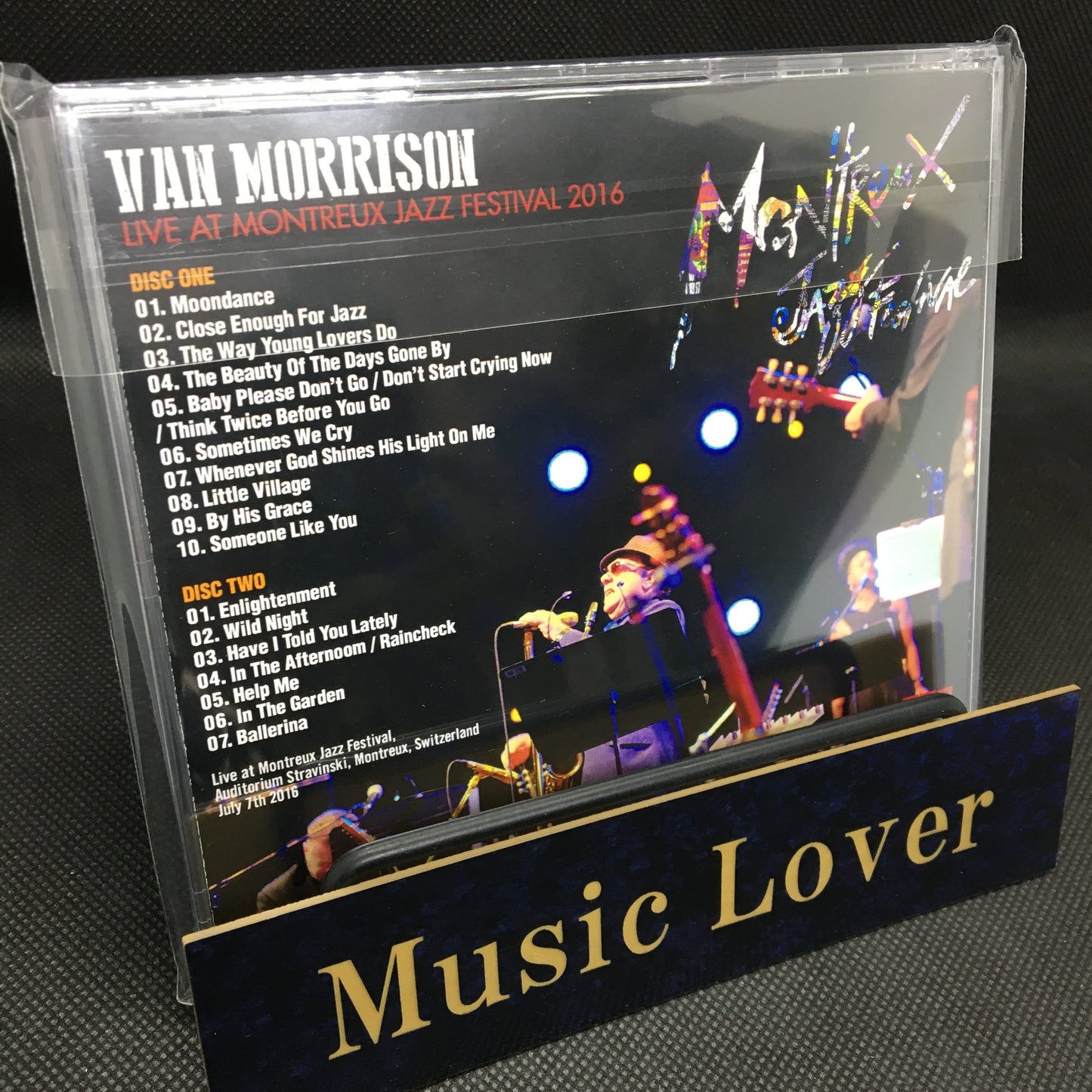 VAN MORRISON / LIVE AT MONTREUX JAZZ FESTIVAL 2016 (2CDR)
