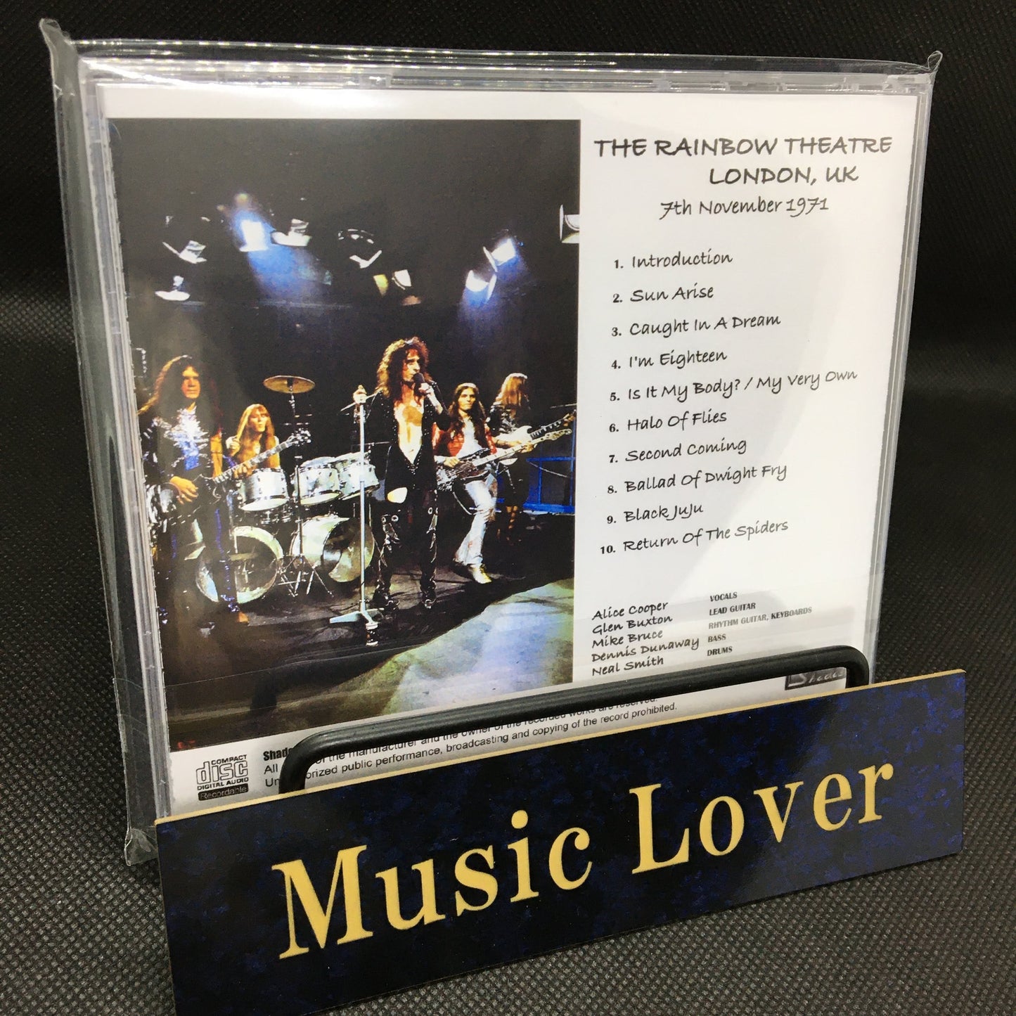 ALICE COOPER / RAINBOW THEATRE 1971 (1CDR)