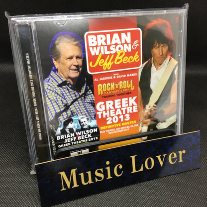 JEFF BECK & BRIAN WILSON / GREEK THEATRE 2013 DEFINITIVE MASTER (2CD+2DVDR)