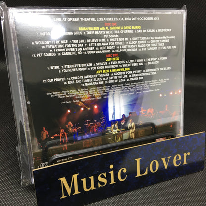 JEFF BECK & BRIAN WILSON / GREEK THEATRE 2013 DEFINITIVE MASTER (2CD+2DVDR)