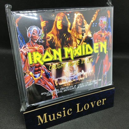 IRON MAIDEN / CAUGHT ALIVE IN U.K. (6CDR)
