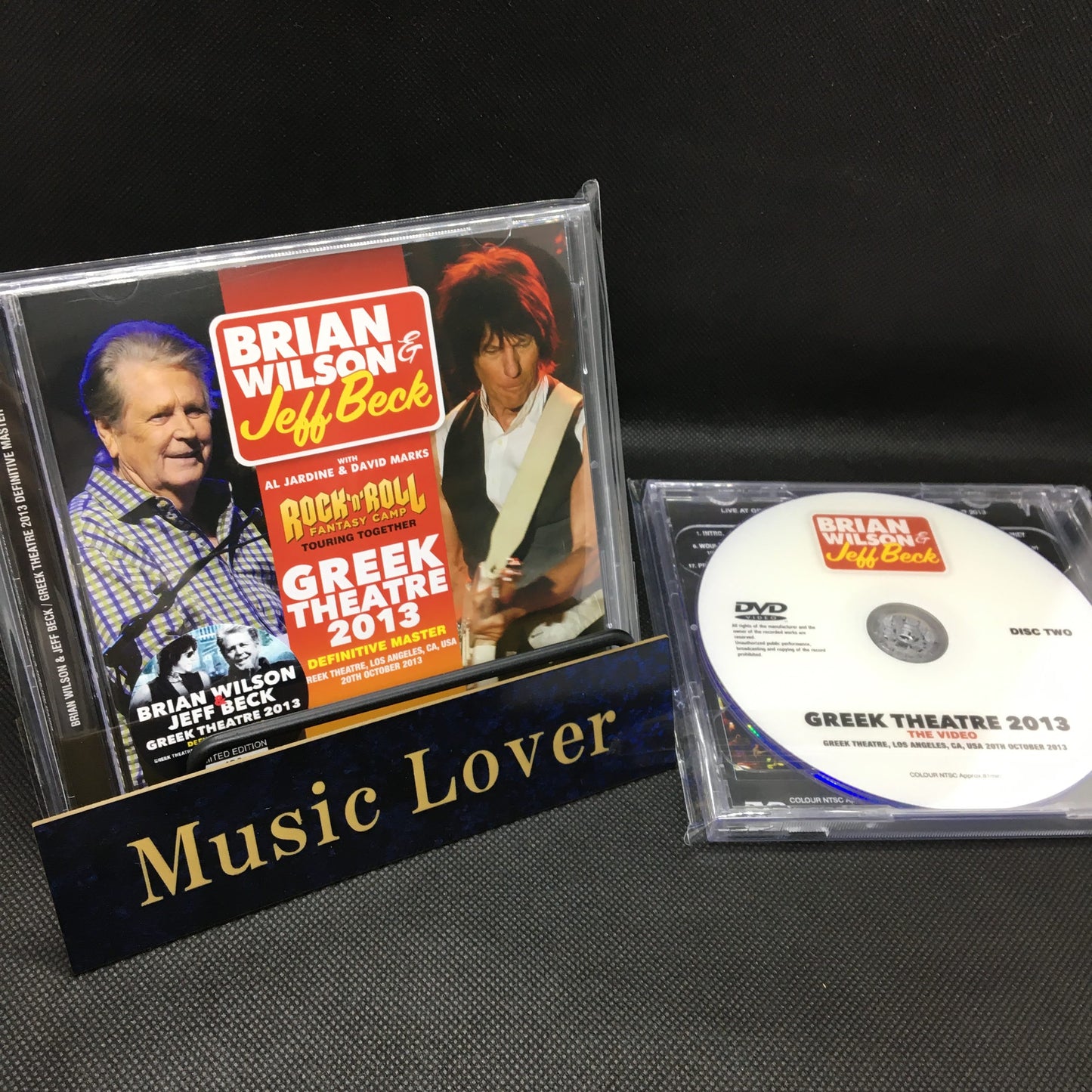 JEFF BECK & BRIAN WILSON / GREEK THEATRE 2013 DEFINITIVE MASTER (2CD+2DVDR)