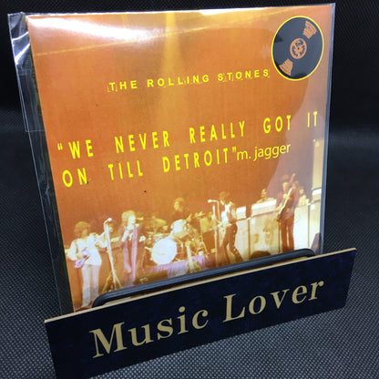 THE ROLLING STONES / WE NEVER REALLY GOT IT ON TILL DETROIT (1CD)