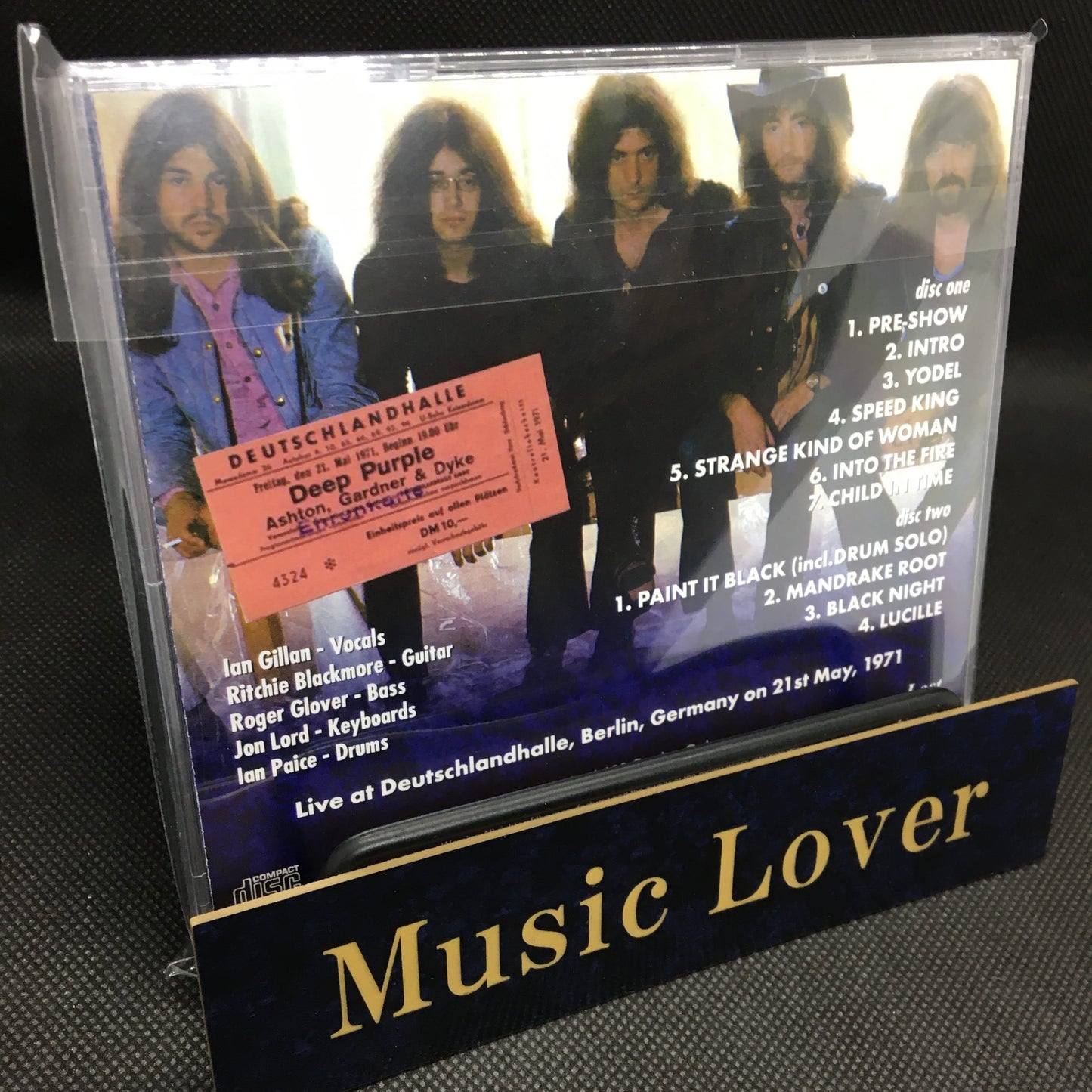 DEEP PURPLE / COMPLETE BERLIN 1971 (2CDR)