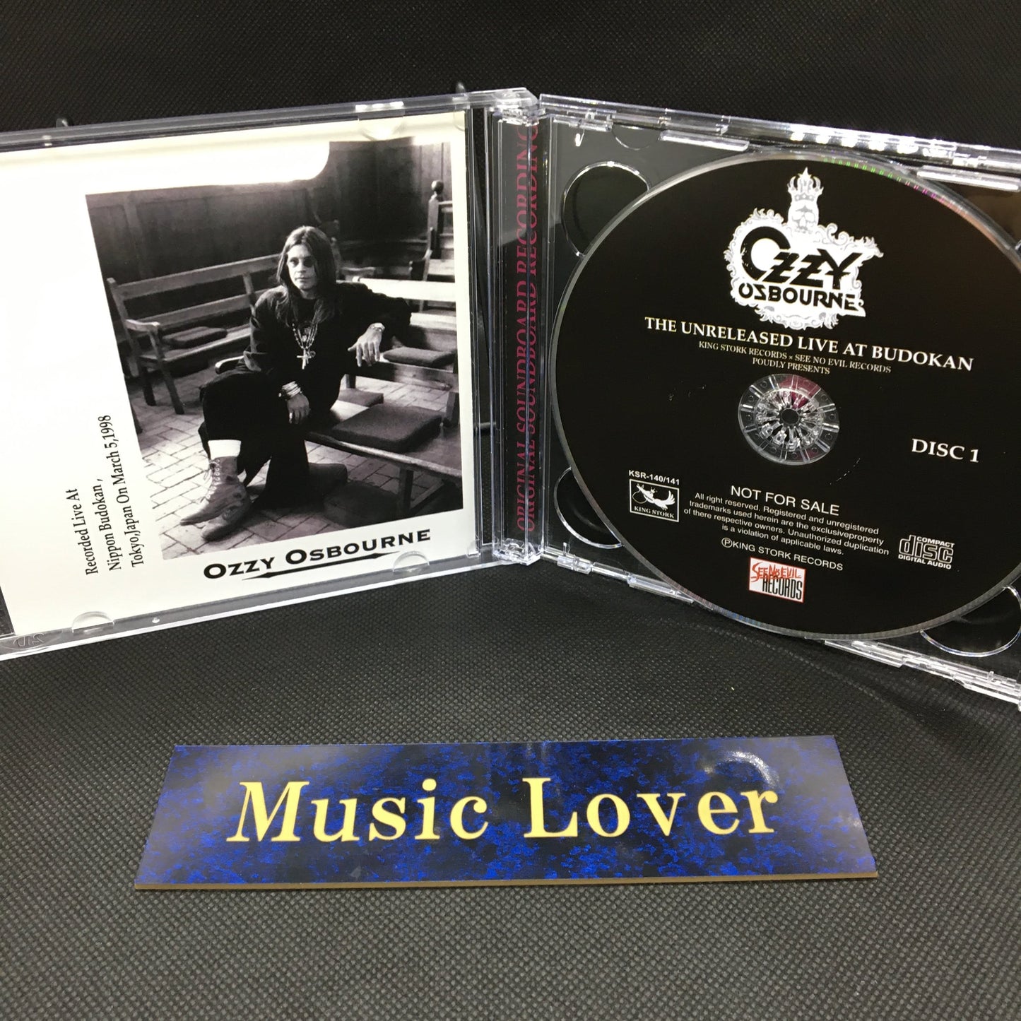 OZZY OSBOURNE / THE UNRELEASED LIVE AT BUDOKAN SOUNDBOARD (2CD)