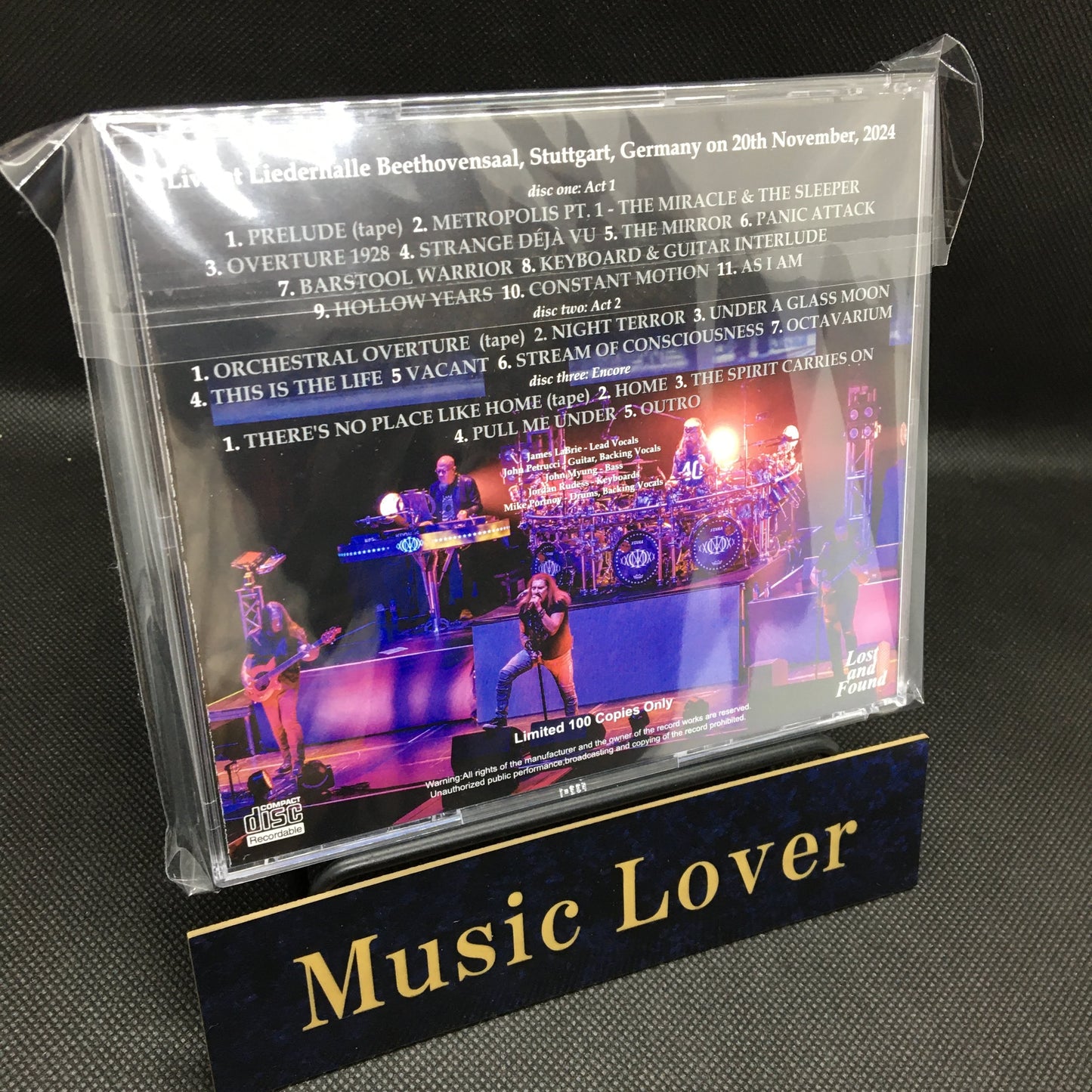 DREAM THEATER / STUTTGART 2024 IEM & EX Audience Matrix (3CDR)