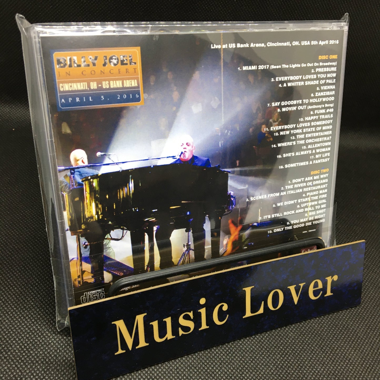 BILLY JOEL / CINCINNATI 2016 (2CDR)