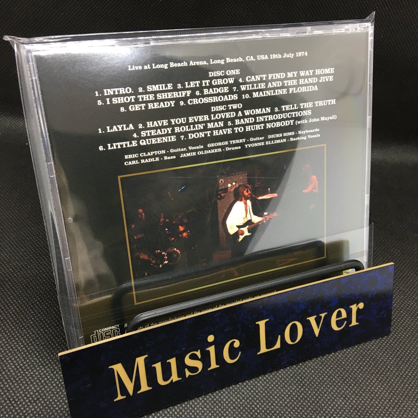 ERIC CLAPTON / LONG BEACH 1974 1ST NIGHT FLAT TRANSFER FROM MULTITRACK TAPES (2CD)