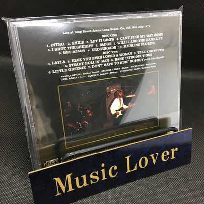 ERIC CLAPTON / LONG BEACH 1974 1ST NIGHT FLAT TRANSFER FROM MULTITRACK TAPES (2CD)