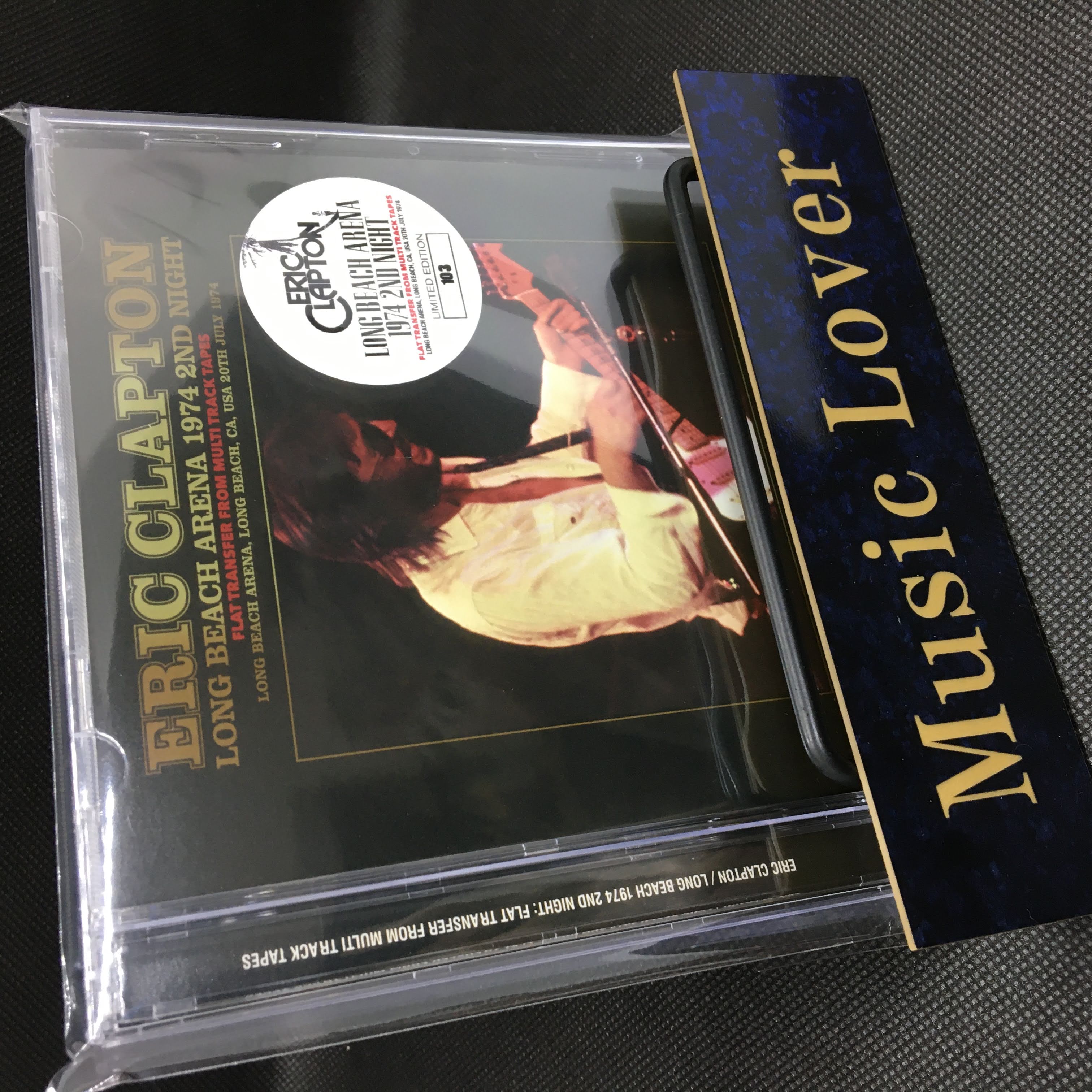 ERIC CLAPTON / LONG BEACH 1974 2ND NIGHT FLAT TRANSFER FROM