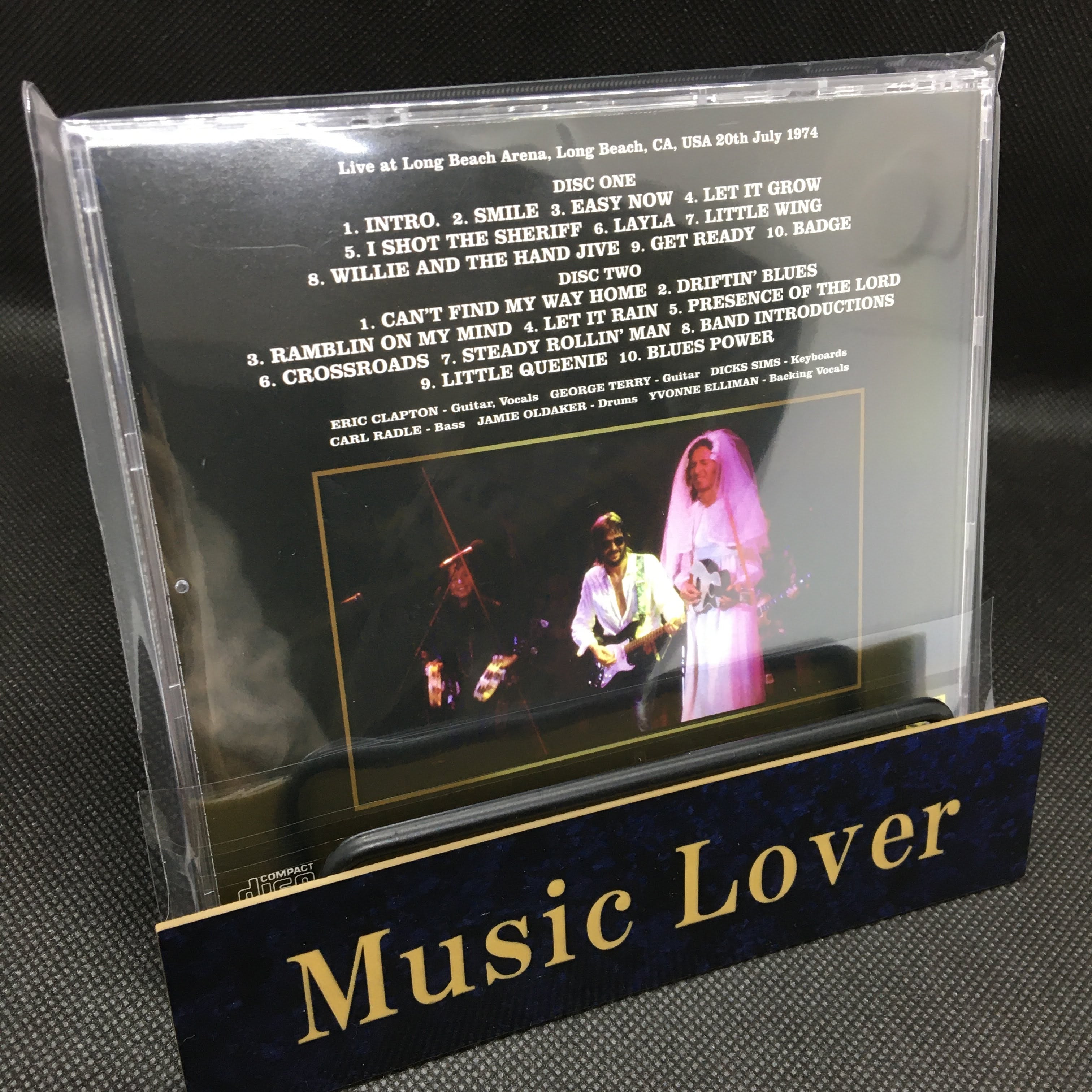 ERIC CLAPTON / LONG BEACH 1974 2ND NIGHT FLAT TRANSFER FROM