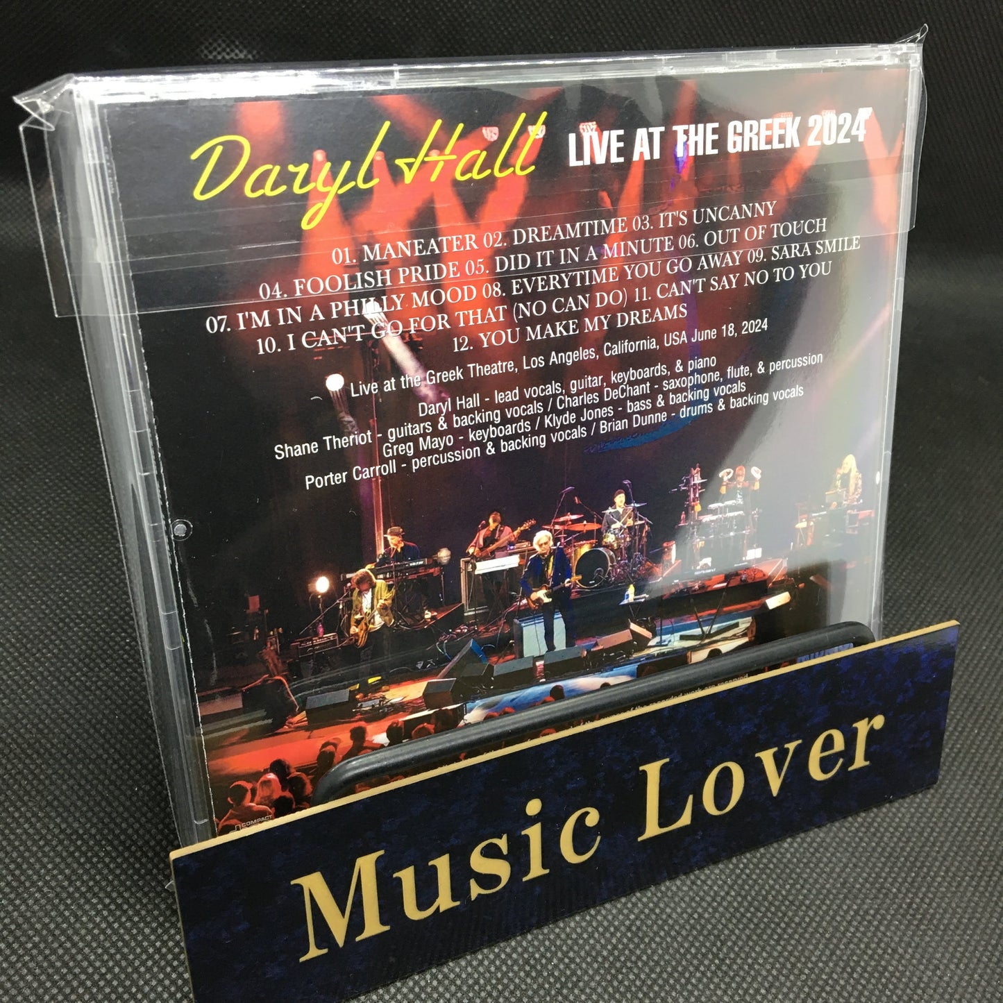 DARYL HALL / EN DIRECTO EN THE GREEK 2024 (1CDR)