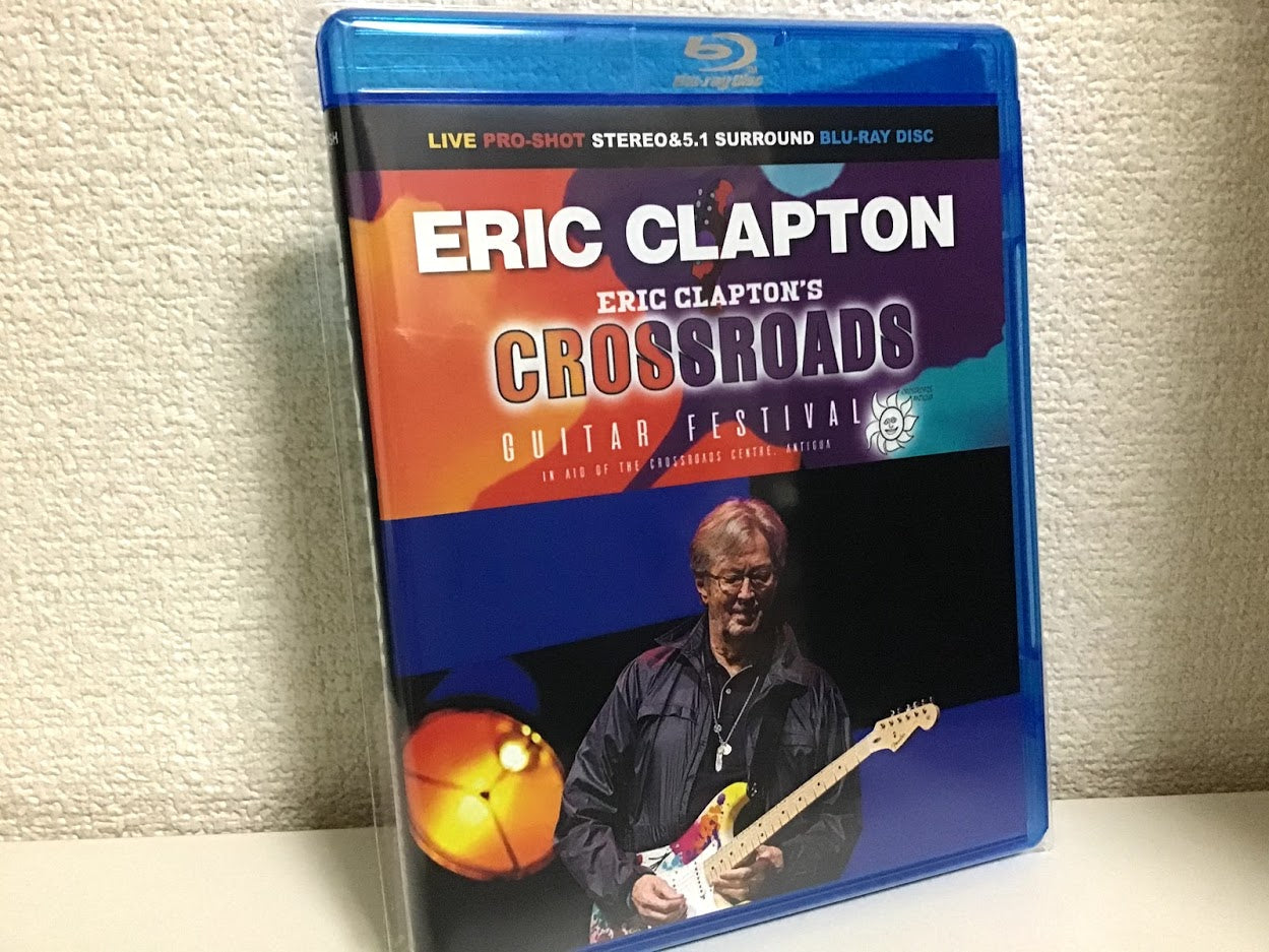 Eric Clapton Crossroads Guitar Festival 2019 Blu-ray 1 Disc 15 Tracks Music Rock