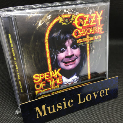 OZZY OSBOURNE / SPEAK OF THE DEVIL: RITZ 1982 COMPLETE 2022 REMASTER (2CD+1DVDR)