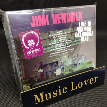 JIMI HENDRIX / LIVE IN NORMAN, OKLAHOMA 1970 (1CDR)