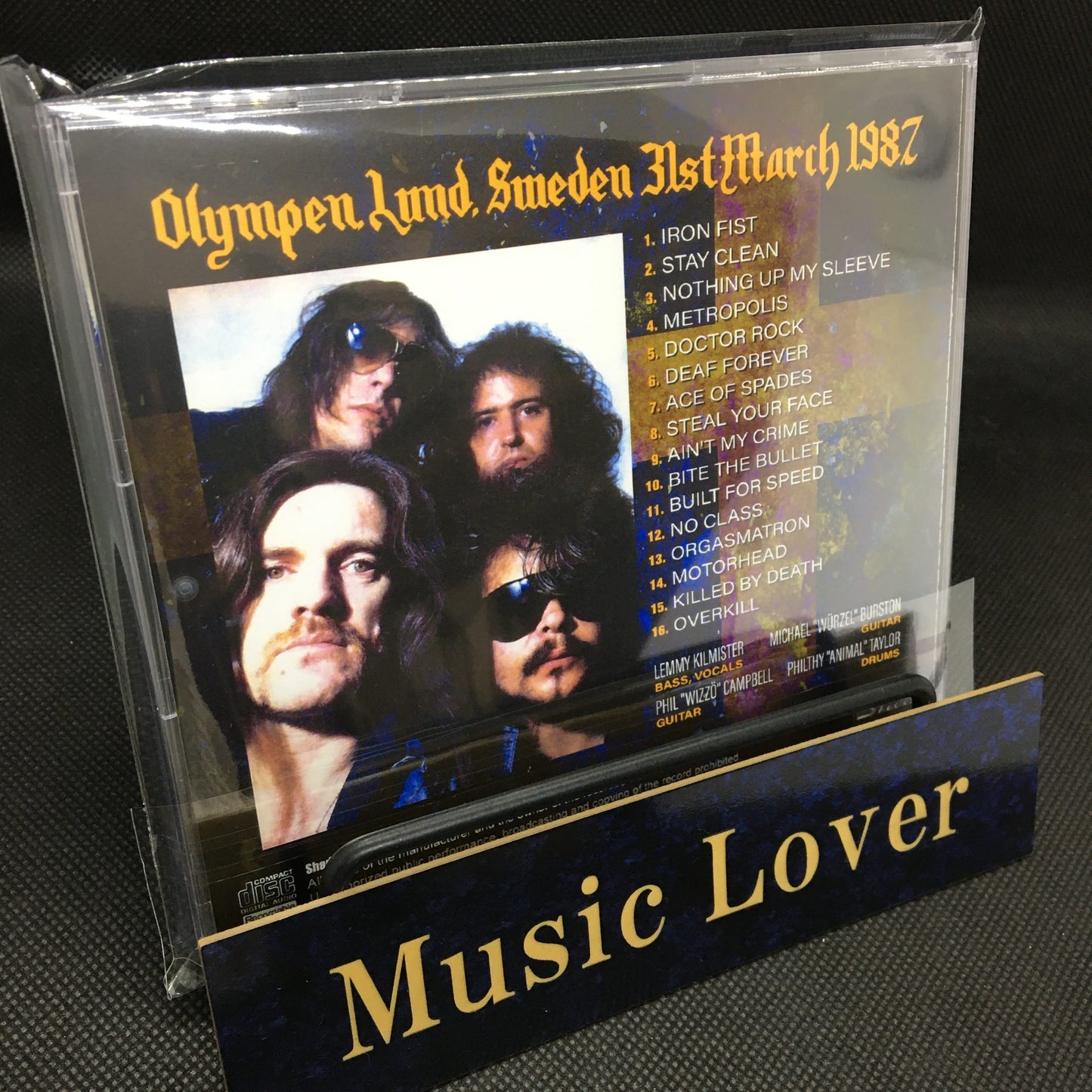 MOTORHEAD / LUND 1987 (1CDR)