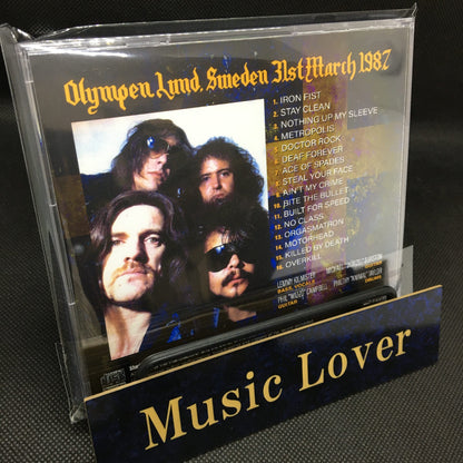 MOTORHEAD / LUND 1987 (1CDR)