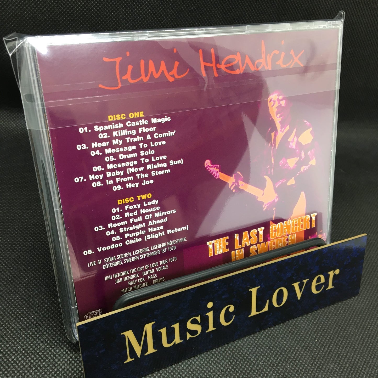 JIMI HENDRIX / THE LAST CONCERT IN SWEDEN (2CDR)