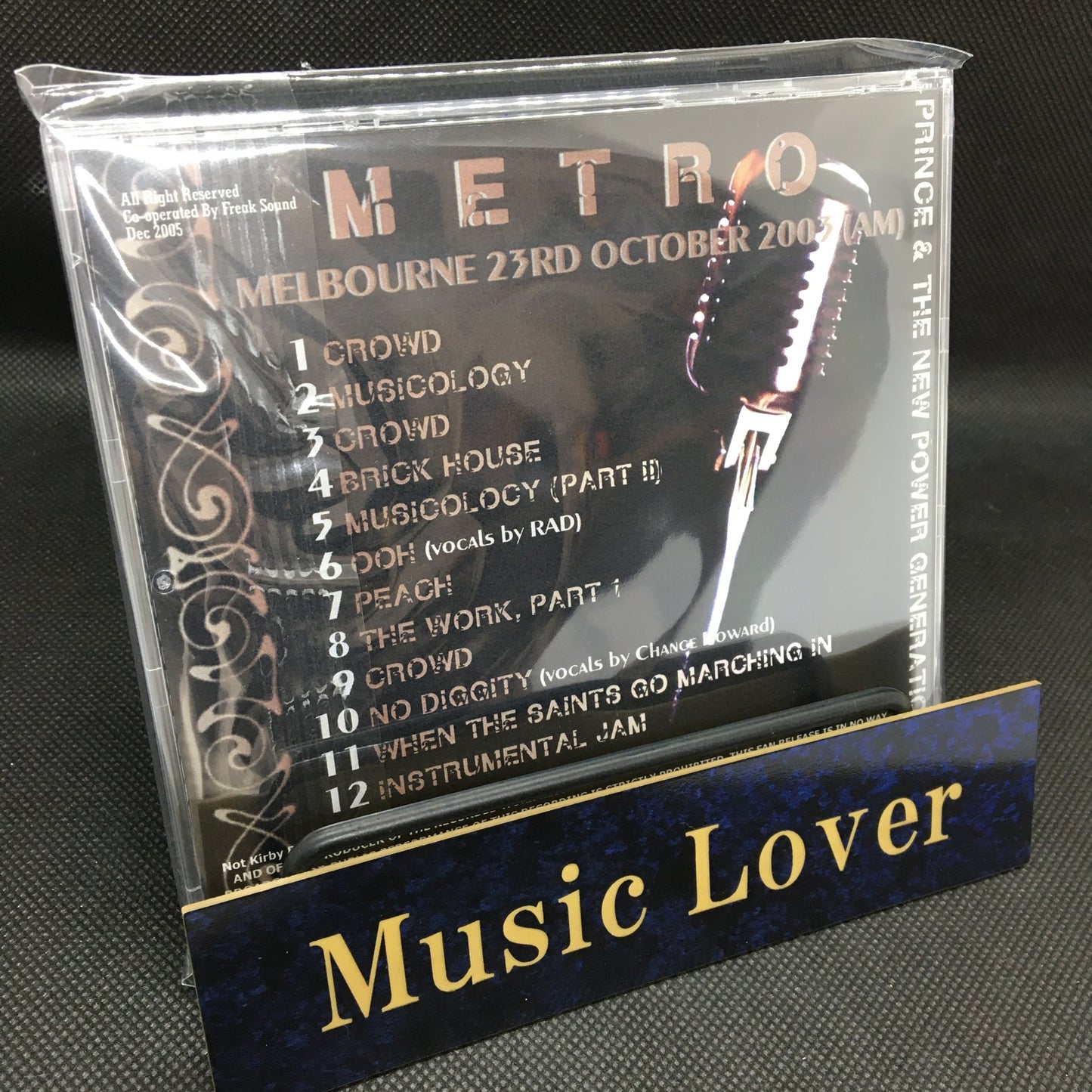 PRINCE / 2003 Australian Tour (1CDR+2CDR+2CDR)