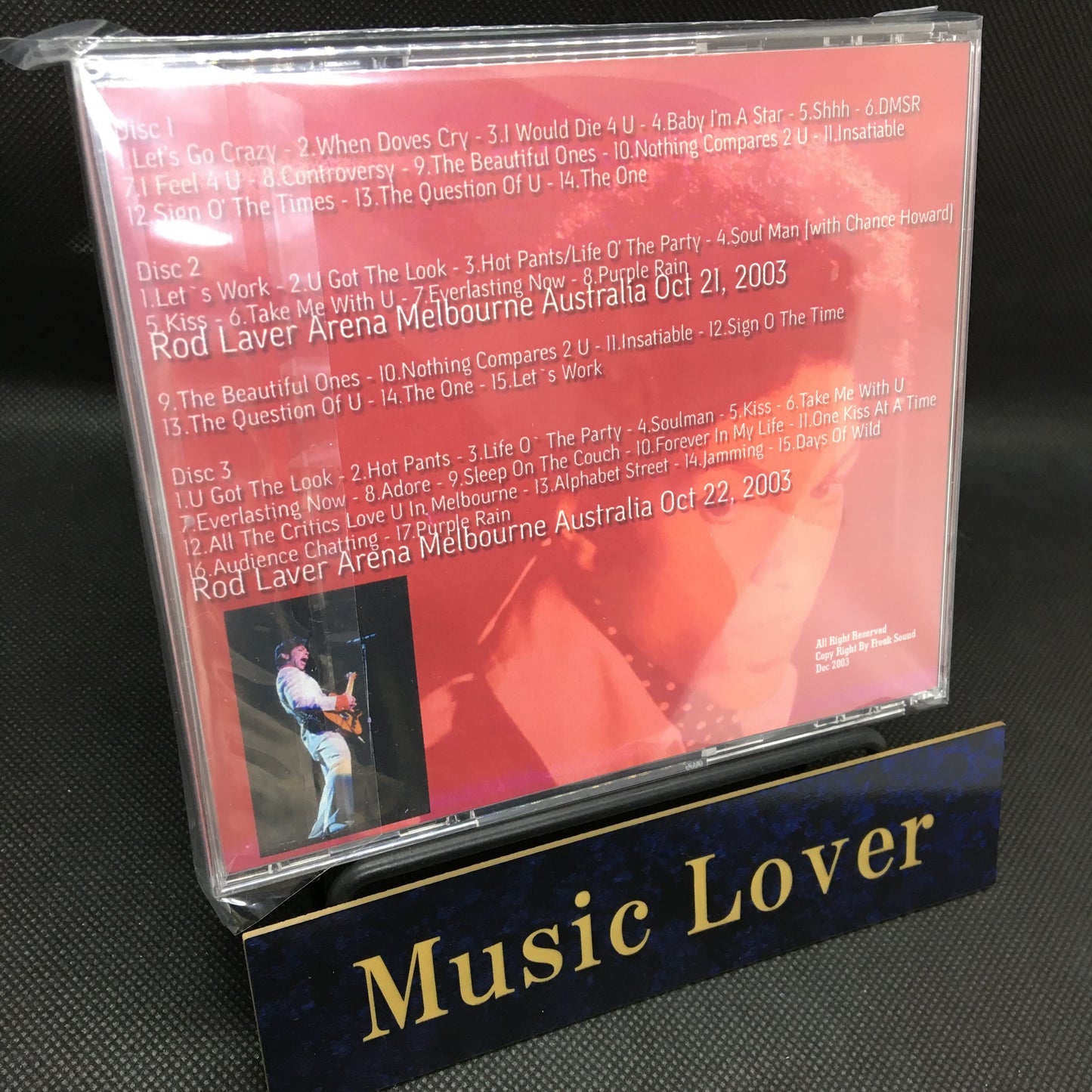 Prince / Melbourne 10/21+22/03 (3CDR)