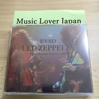 Led Zeppelin Earl's Court Arena 2405 Evoluzione 4CD 18 Tracks EVSD