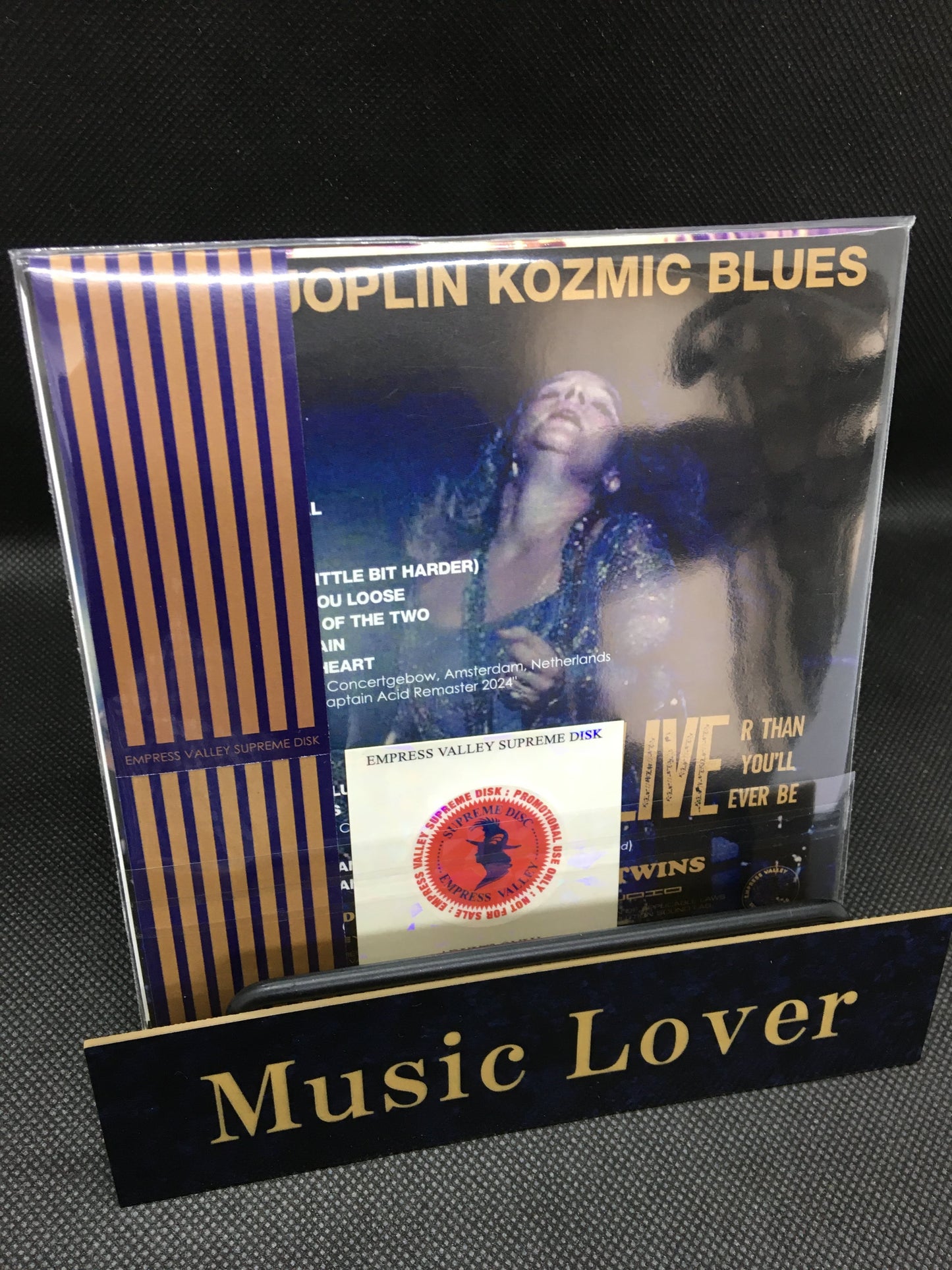 JANIS JOPLIN / KOZMIC BLUES Liver Than You’ll Ever Be Promo Limited Version (1CD)