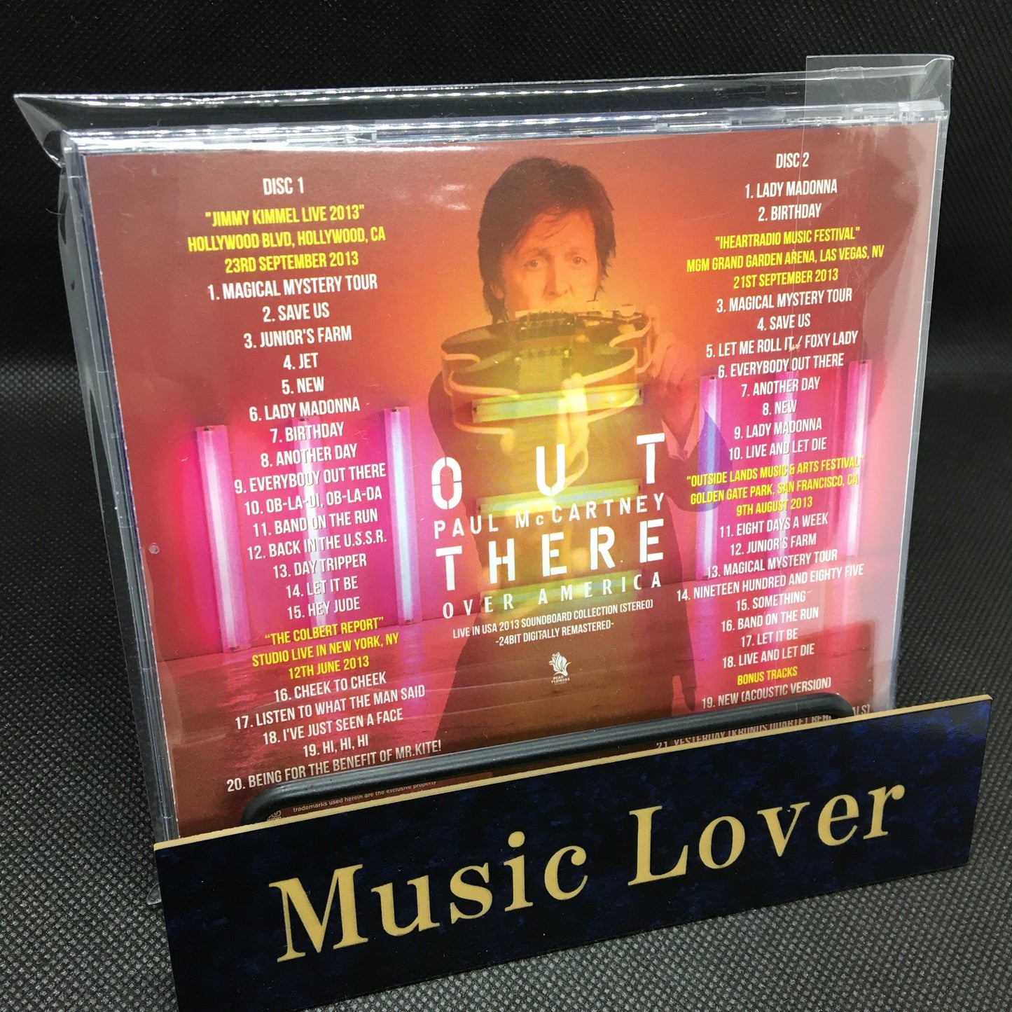 Paul McCartney / Out There Over America Live in USA 2013 Soundboard Collection (2CD)