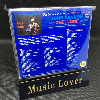 JOHN LENNON / DEFINITIVE ONE TO ONE CONCERTS NEW REMASTER EDITION (2CD+1DVD)