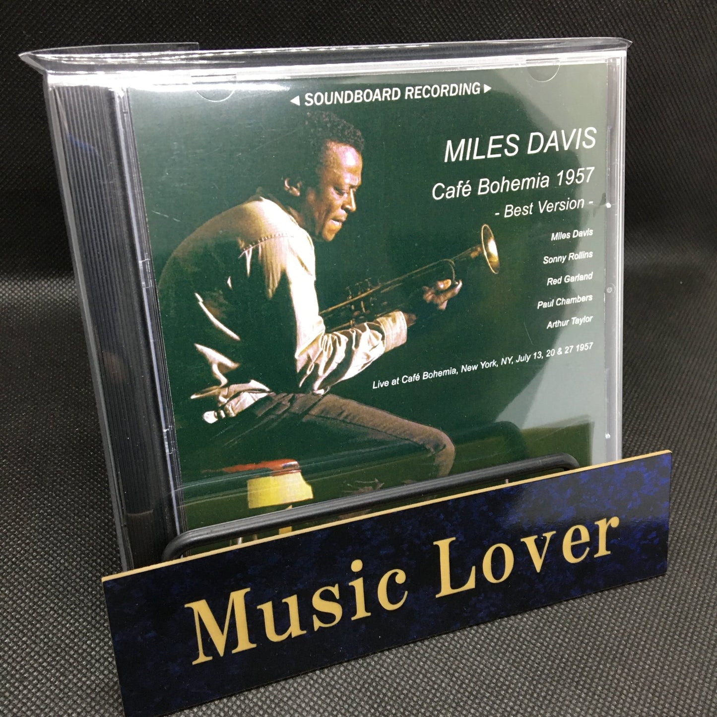 MILES DAVIS / CAFE BOHEMIA 1957 BEST VERSION SOUNDBOARD (1CDR)