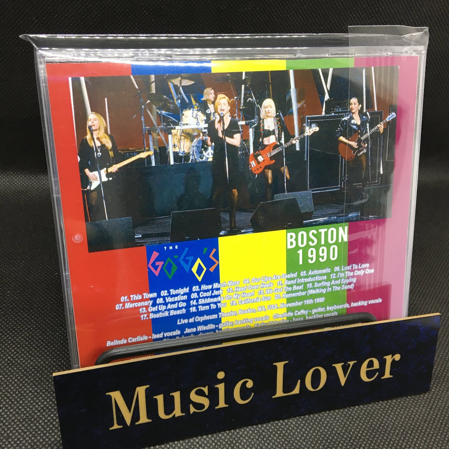 The Go-Go's / Boston 1990 (1CDR)