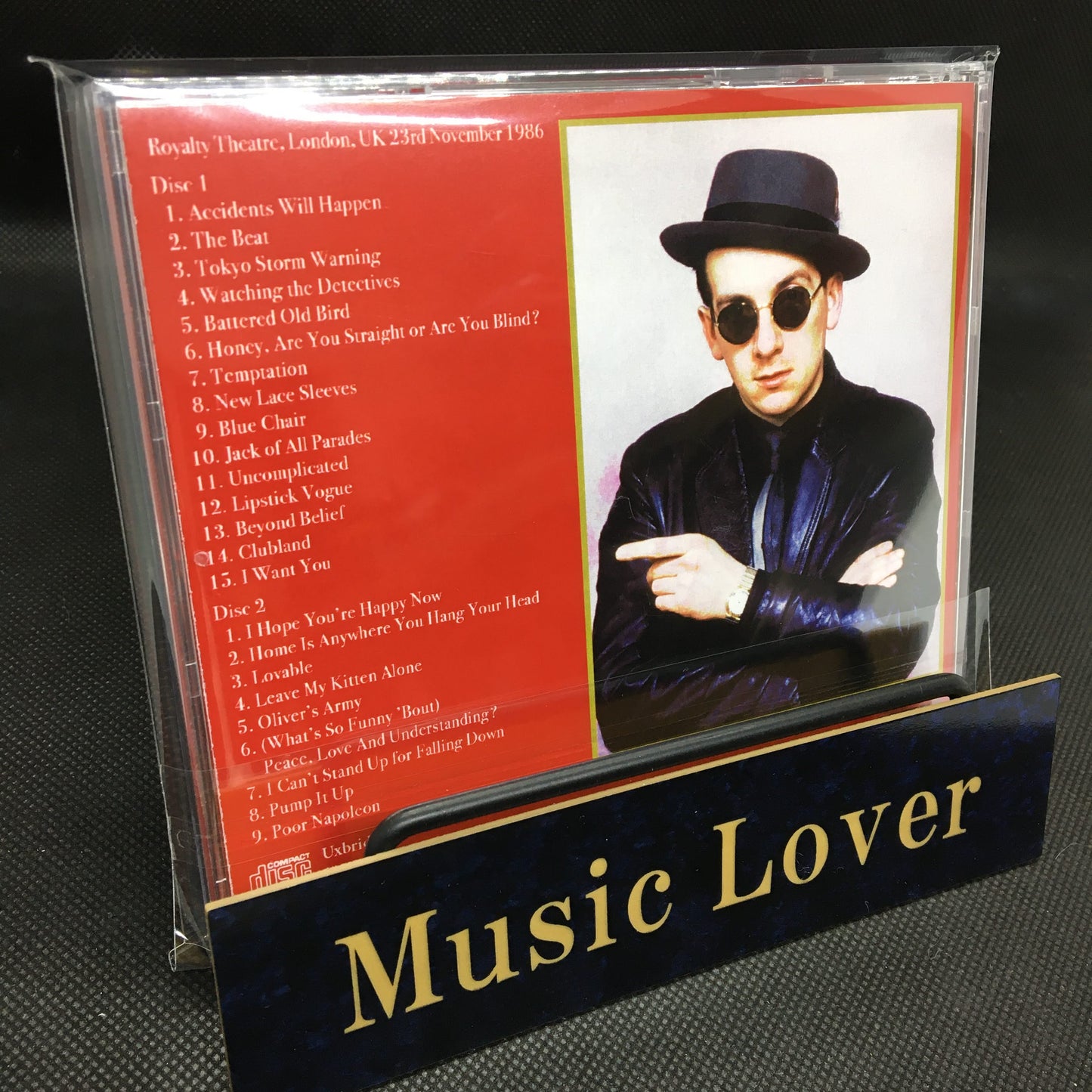 ELVIS COSTELLO & THE ATTRACTIONS / ROYALTY THEATRE, LONDON 1986 PRE-FM (2CDR)
