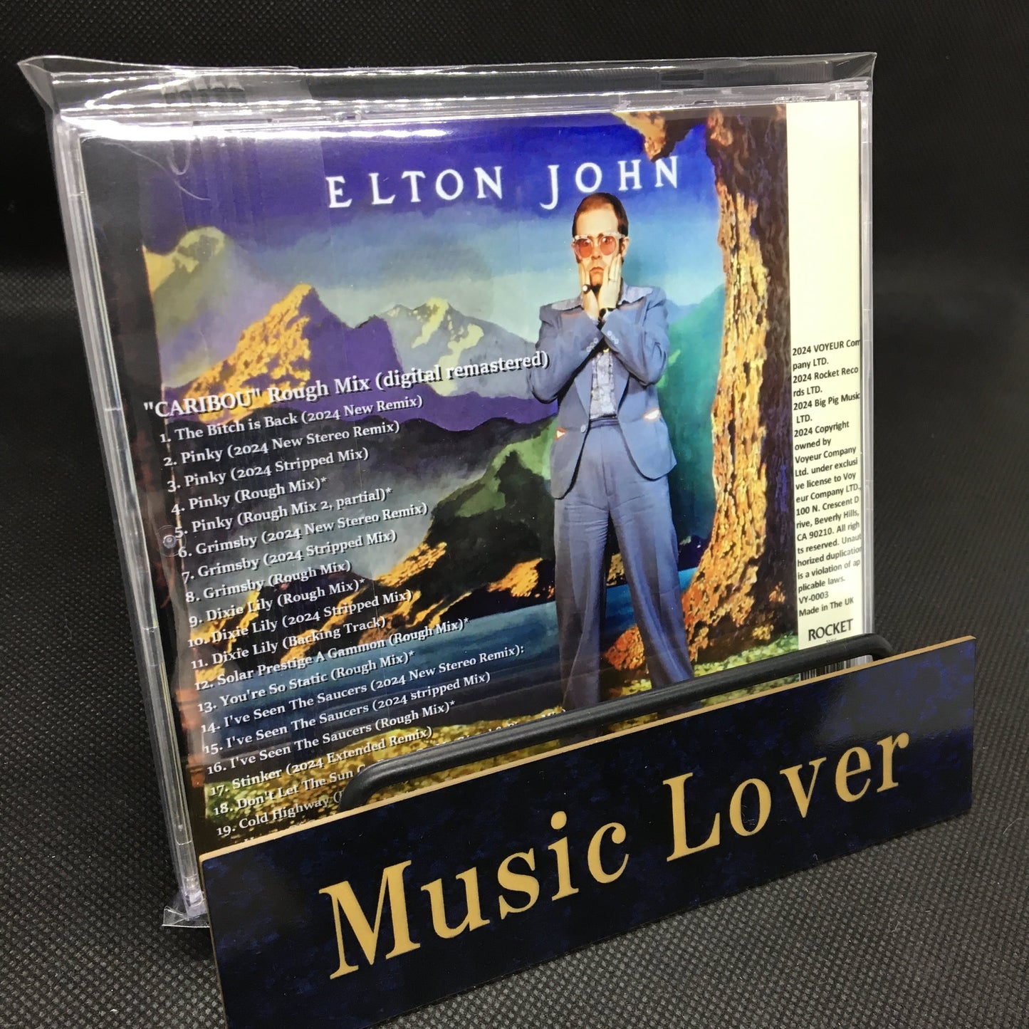 ELTON JOHN / Caribou Rough Mix Remastered Edition (1CDR)
