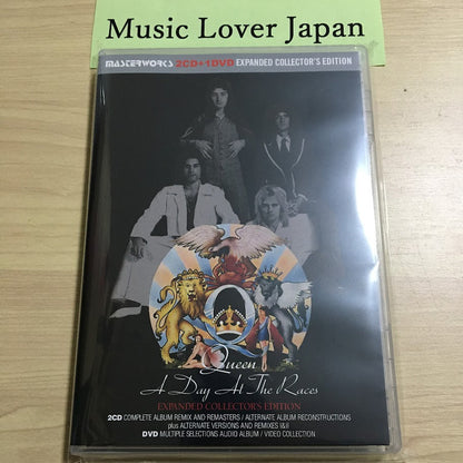 Queen A Day At The Races Expanded Collector's Edition 2 CD 1 DVD 3 Discs Set New