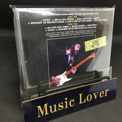 ERIC CLAPTON / DALLAS 1976 SOUNDBOARD (2CD)