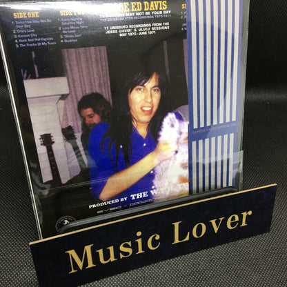 JESSE ED DAVIS / TOMORROW MAY NOT BE YOUR DAY (1CD)