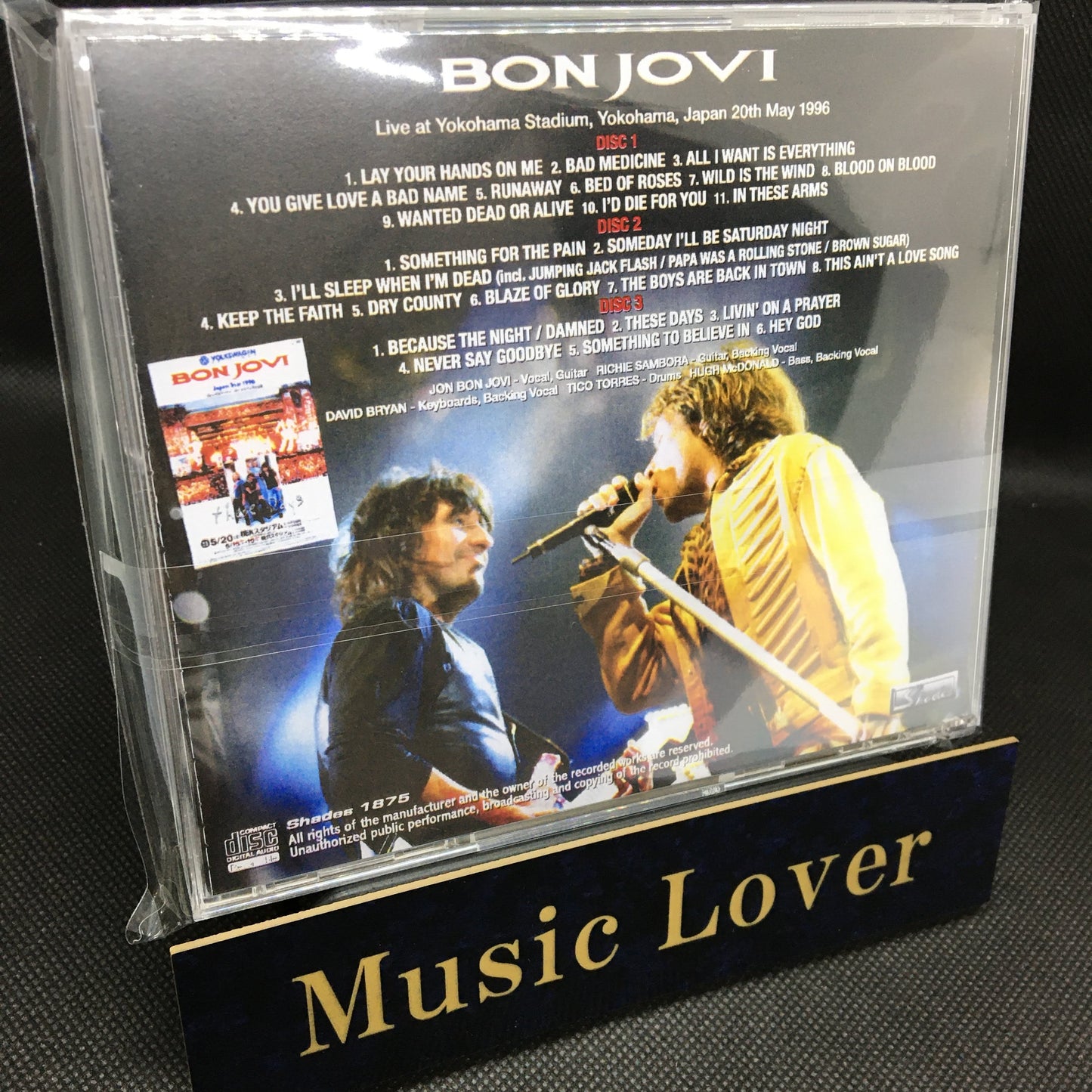 BON JOVI / YOKOHAMA STADIUM 1996 3RD NIGHT (3CDR)