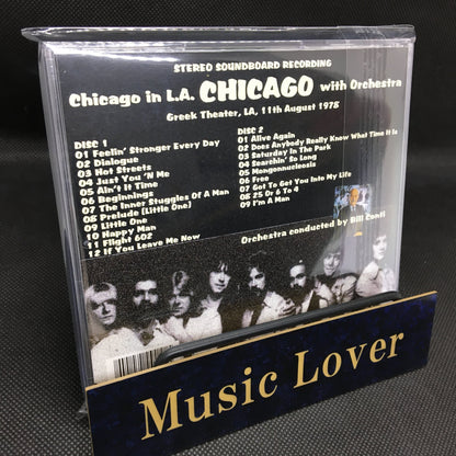 CHICAGO with Orchestra / Chicago in L.A. SOUNDBOARD (2CDR)