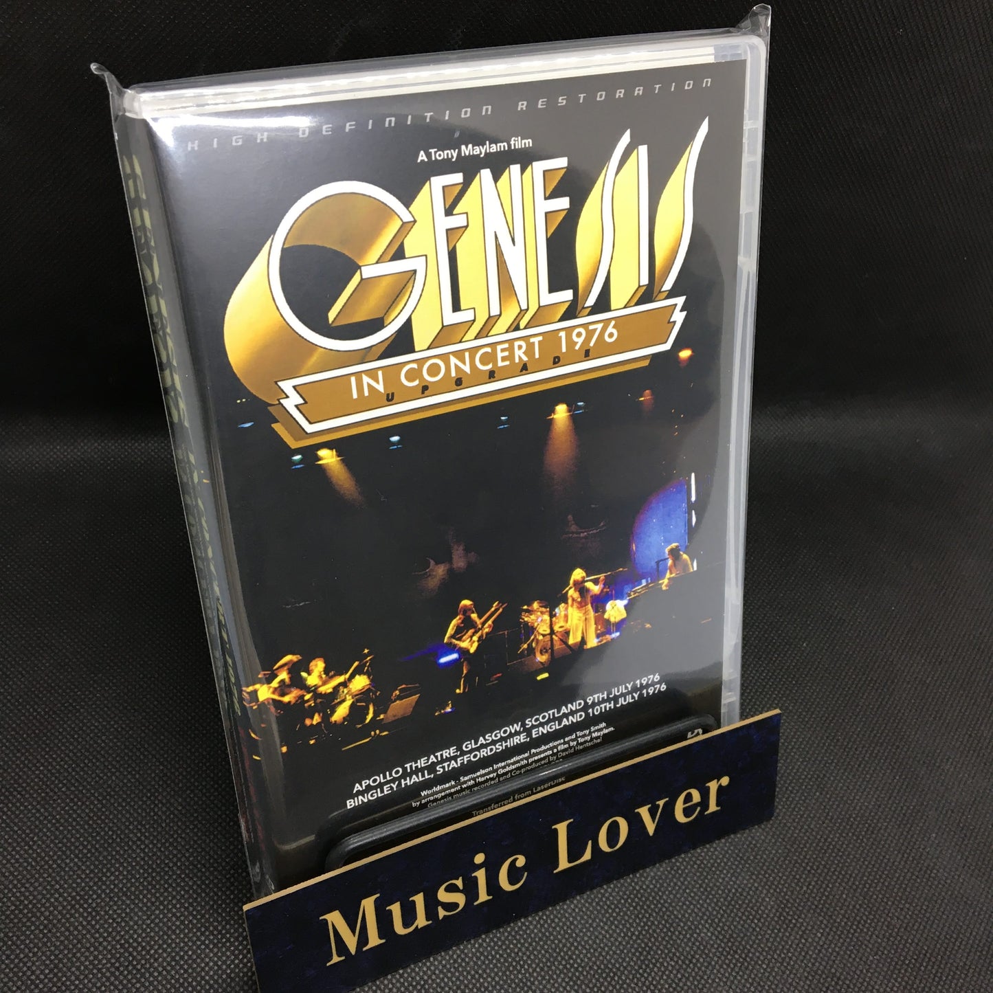 GENESIS / IN CONCERT 1976 UPGRADE PRO SHOT (1DVDR)
