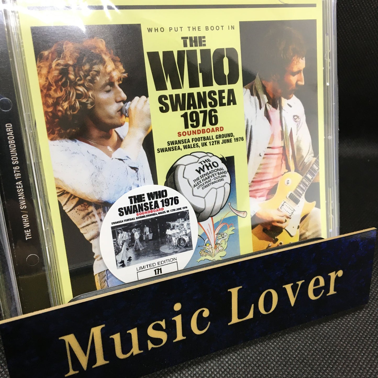 THE WHO / SWANSEA 1976 SOUNDBOARD (1CD)