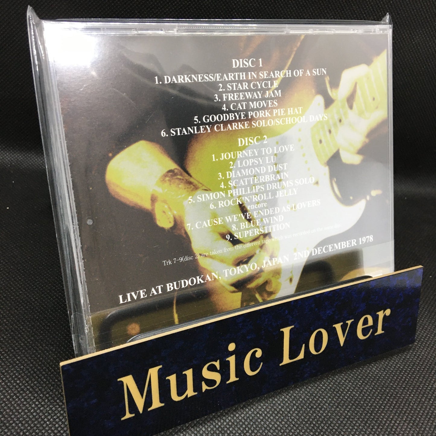 JEFF BECK STANLEY CLARKE EXPLOSION LIVE 1978 2CD