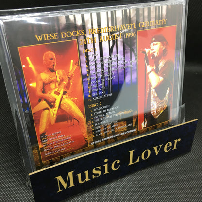 SCORPIONS / PURE INSTINCT EN ALEMANIA 1996 FM MASTER STEREO SOUNDBOARD (2 CDR)