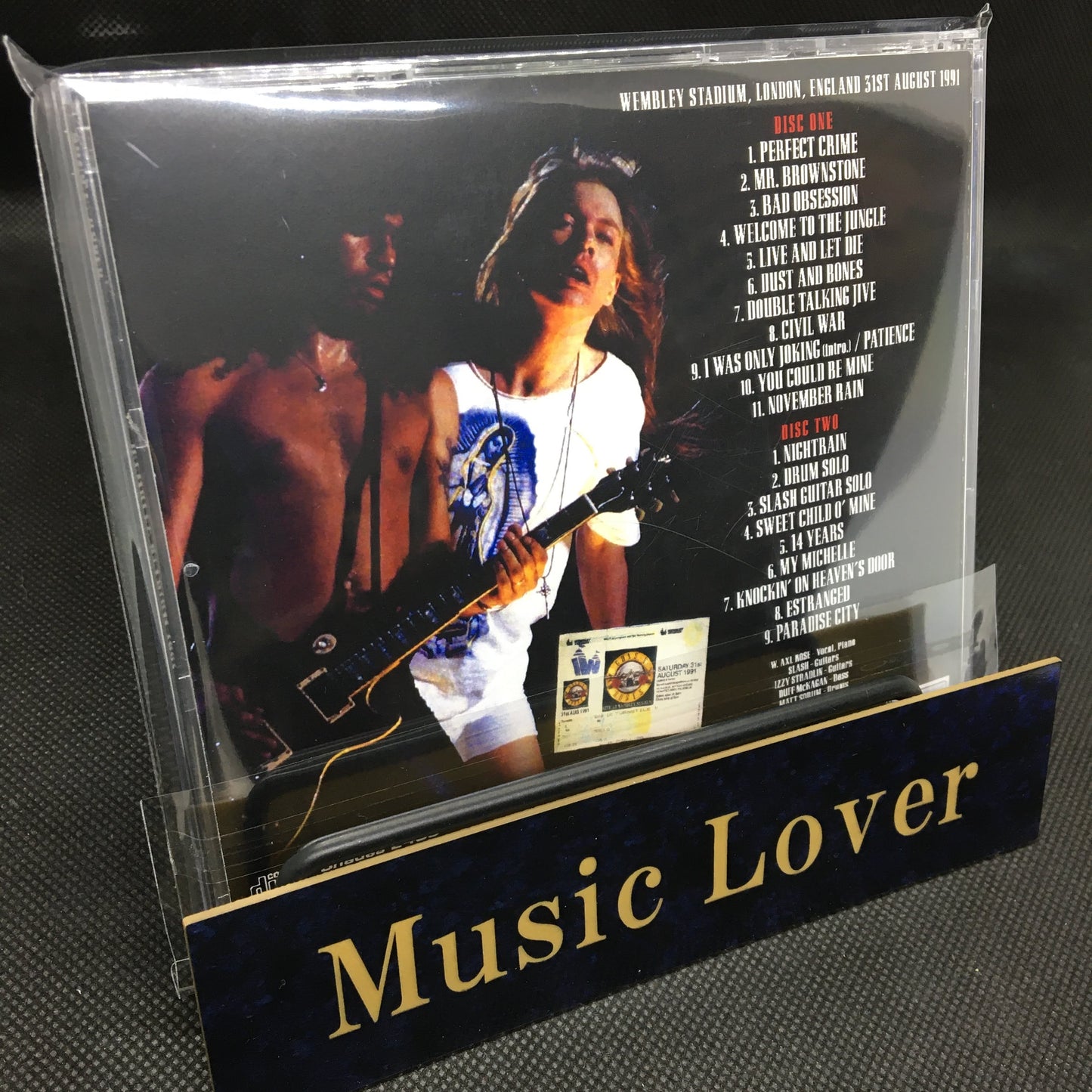 GUNS N' ROSES / STADIO DI WEMBLEY 1991 (2CDR)