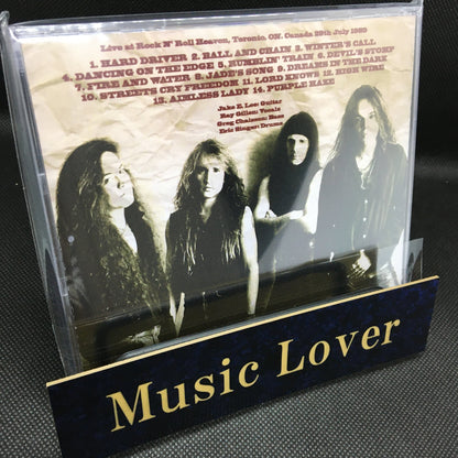 BADLANDS / COMPLETE TORONTO 1989 PRO SHOT (1DVDR)