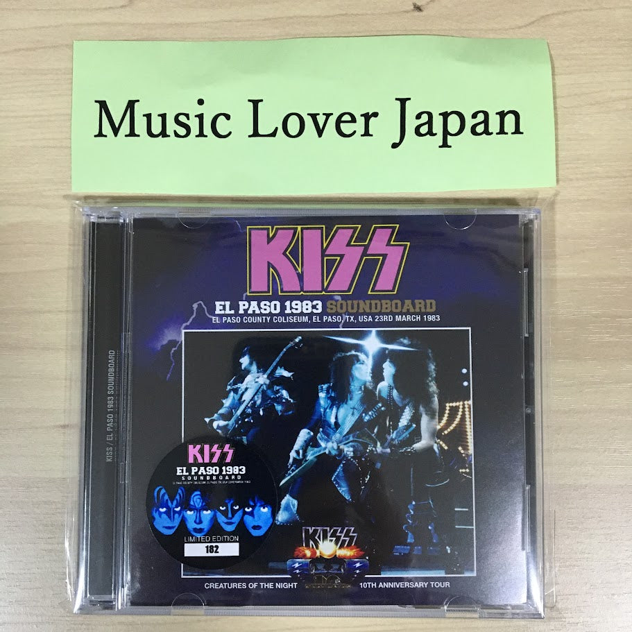 KISS / EL PASO 1983 SOUNDBOARD (2CD)
