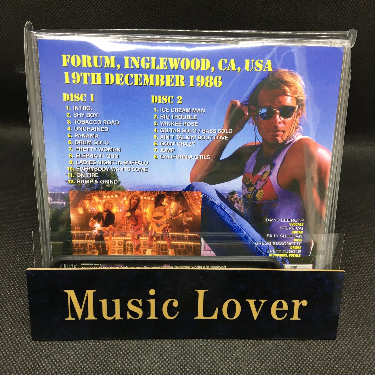 DAVID LEE ROTH / L.A. FORUM 1986 1ST NIGHT MARCO MOIR MASTER (2CDR)