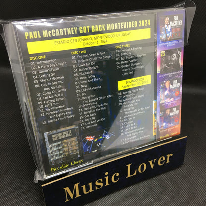 PAUL McCARTNEY / 2024 GOT BACK MONTEVIDEO (3CD)