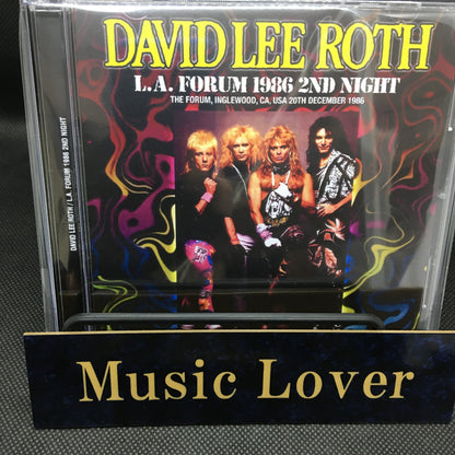 DAVID LEE ROTH / L.A. FORUM 1986 2ND NIGHT VAN HALEN (2CDR)