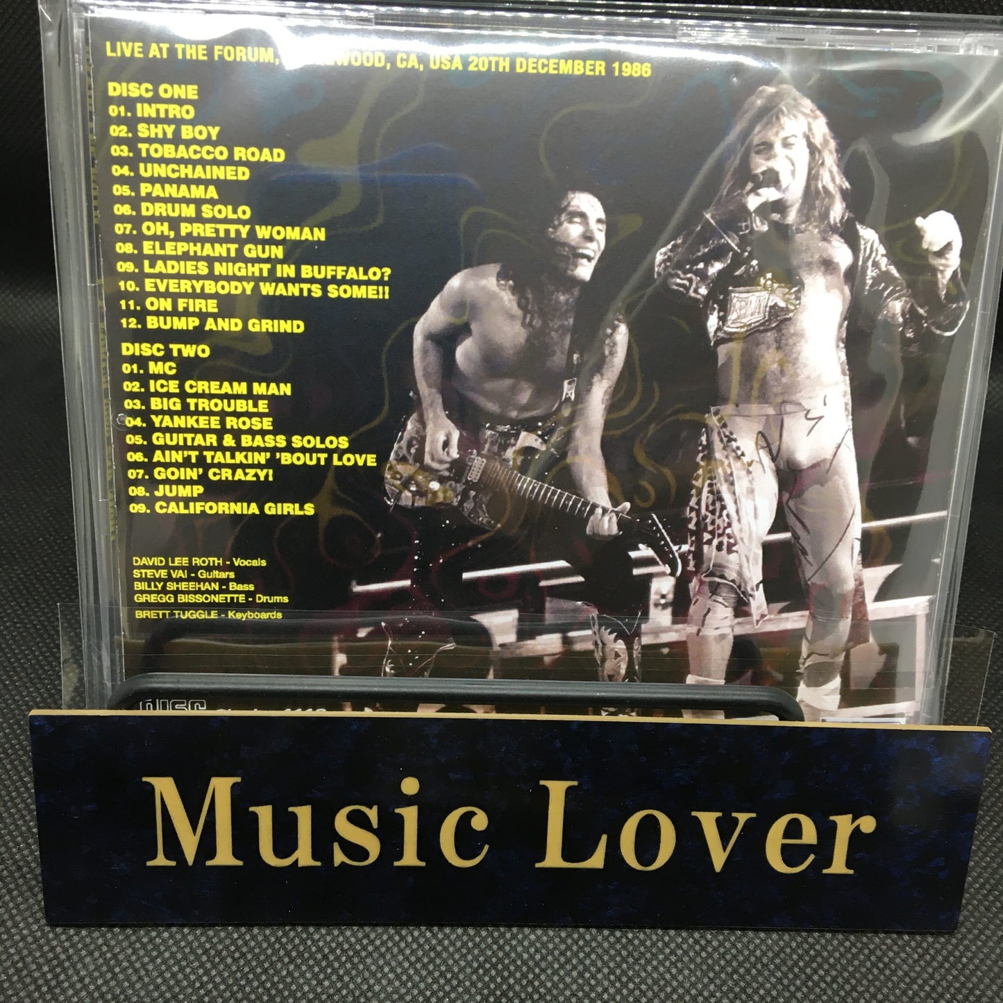 DAVID LEE ROTH / L.A. FORUM 1986 2ND NIGHT VAN HALEN (2CDR)