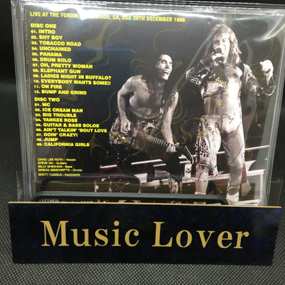 DAVID LEE ROTH / L.A. FORUM 1986 2ND NIGHT VAN HALEN (2CDR)